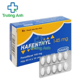 Hafenthyl 145mg - Thuốc điều trị tăng cholesterol máu type II